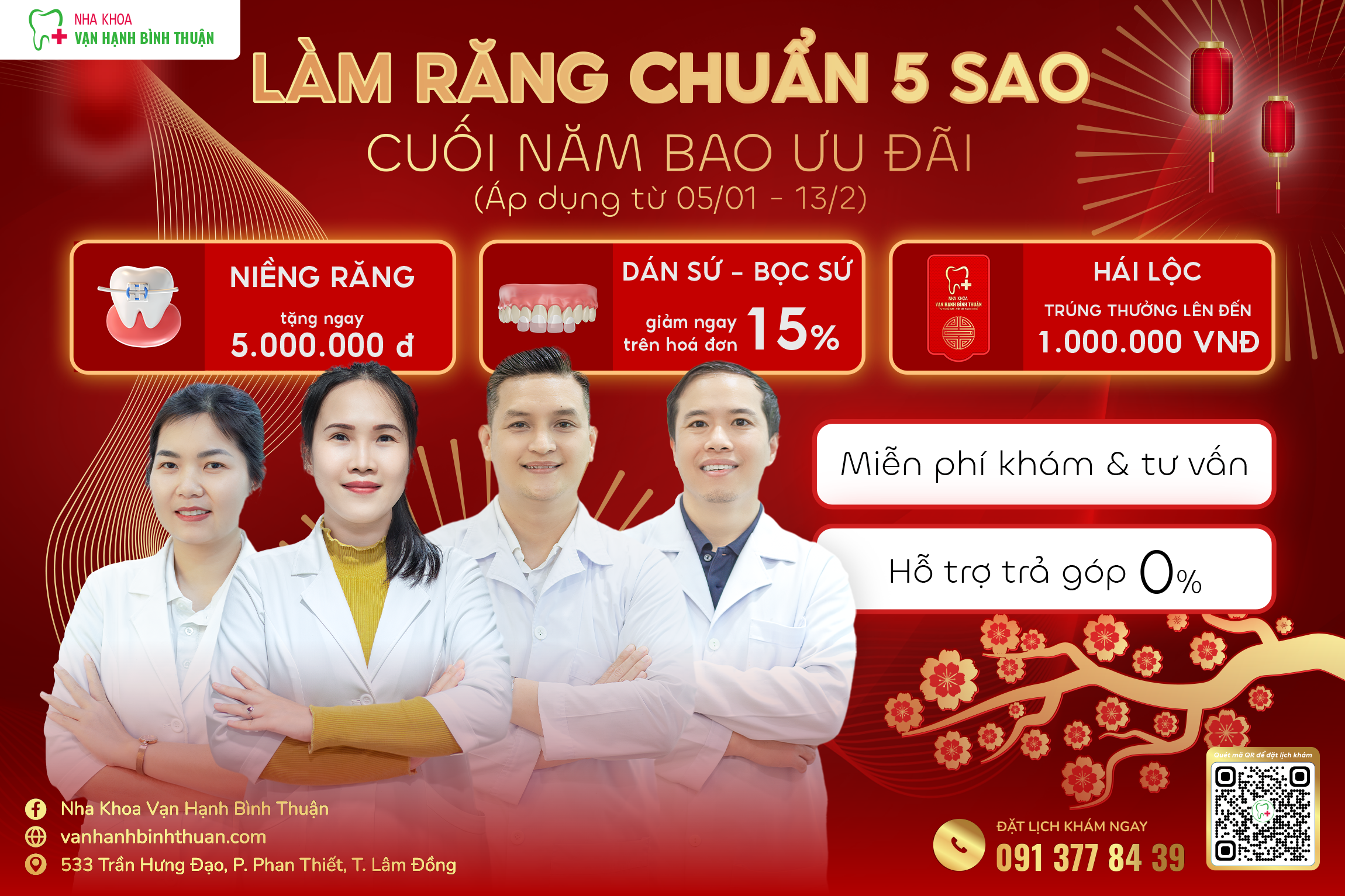 Tet Dental Promotions - Van Hanh Binh Thuan